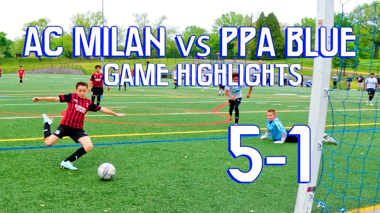 AC MILAN vs PPA Blue 5-1 April 26 2025 - U13 Soccer - Second Game of the 2025 Spring Season