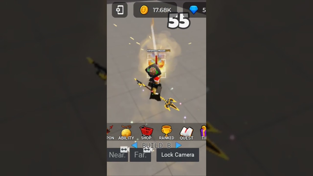 OP COMBO IN DUEL WARRIORS #duelwarriors #roblox #gaming #fightinggame
