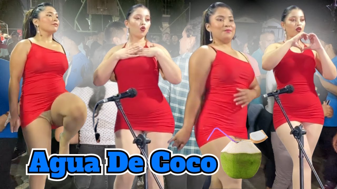 Ociel Y Su Chanchona🔥 Agua de Coco El Andariego Fuistes Mi Vida Por que la jente quiere  saborr