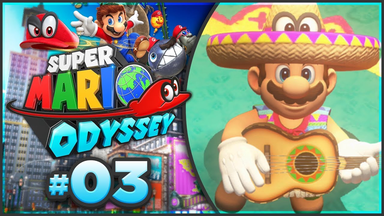 Super Mario Odyssey - Sand Kingdom 100% Walkthrough! [Part 3]