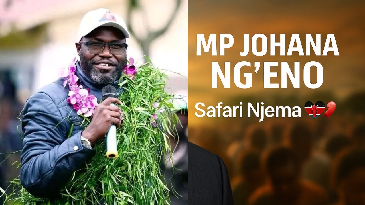 MP Johana Ng’eno – Safari Njema 🇰🇪💔 Emotional Tribute