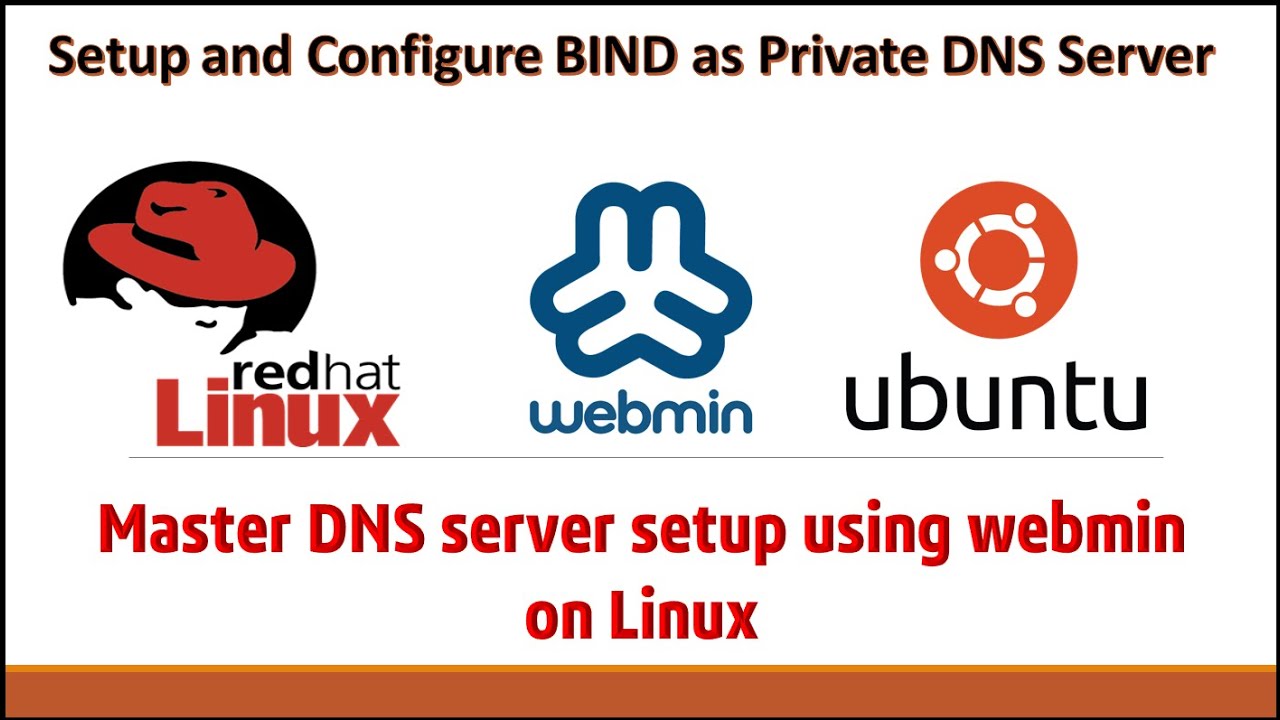 Master Bind DNS on Webmin: Step-by-Step Guide for Linux, || Red Hat & Ubuntu || #dnsserver #ubuntu