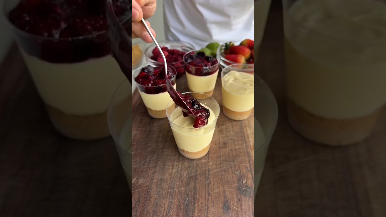 🍓🫐 Cheesecake de FRUTOS ROJOS