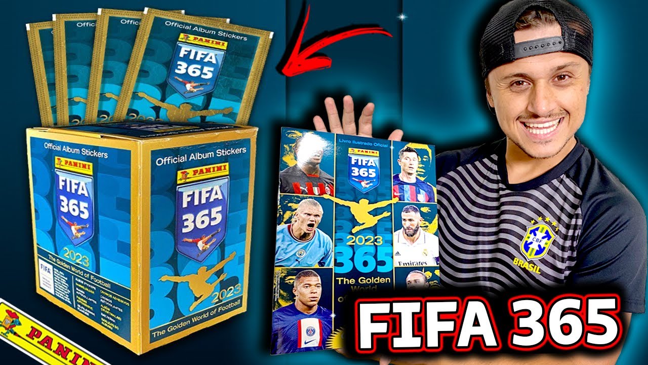 CHEGOU!!! EM PRIMEIRA MÃO O NOVO ÁLBUM FIFA 365 - 2023 PANINI