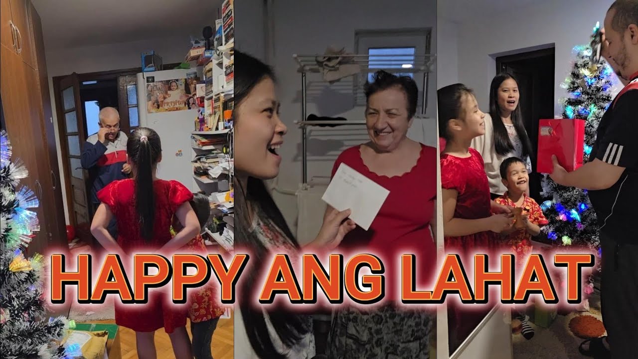BINUKSAN NA NAMIN ANG MGA REGALO