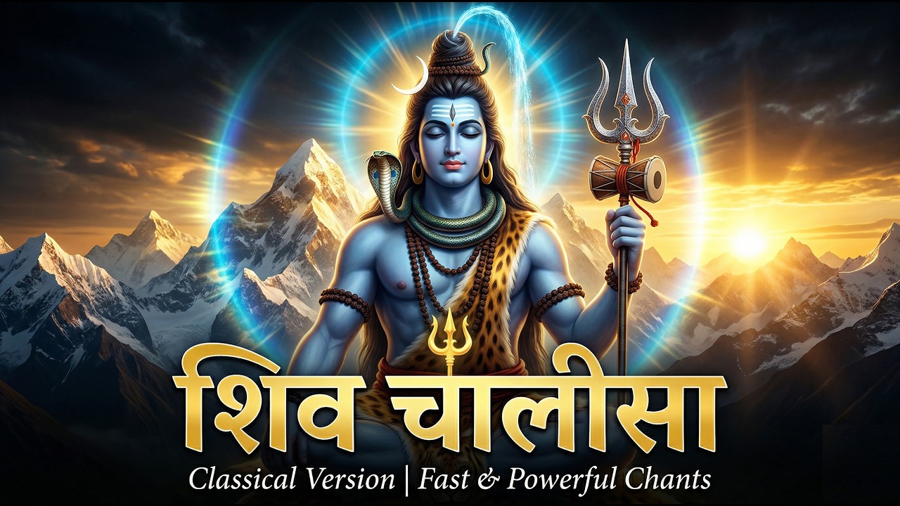 Shiv Chalisa (Male Version) | Melodic Devotional Bhajan | Har Har Mahadev
