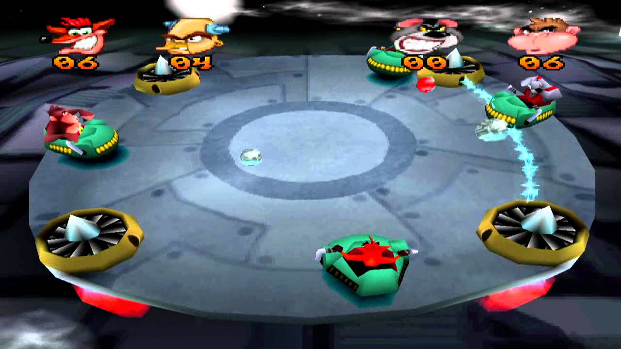 Crash Bash - Sky Balls Crystal