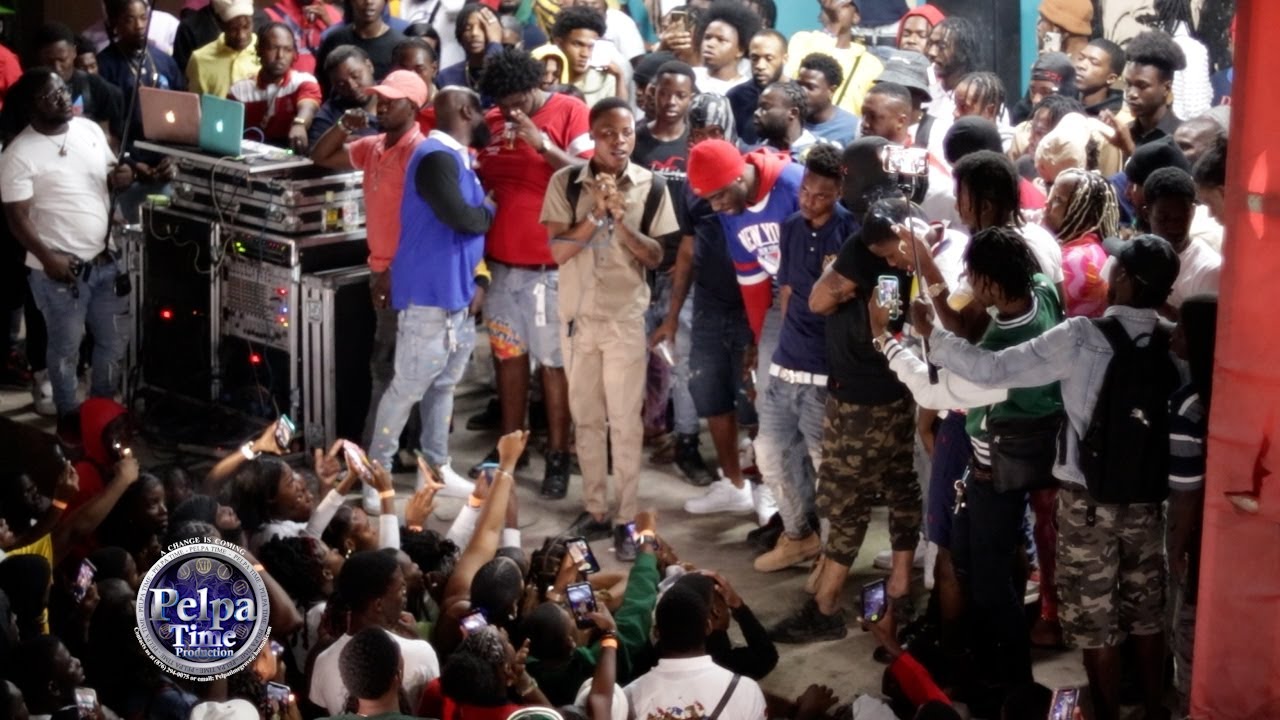 RajahWild bring the banga phone and chop the line, Ai Milly Perform AT Portmore TEEN FETE
