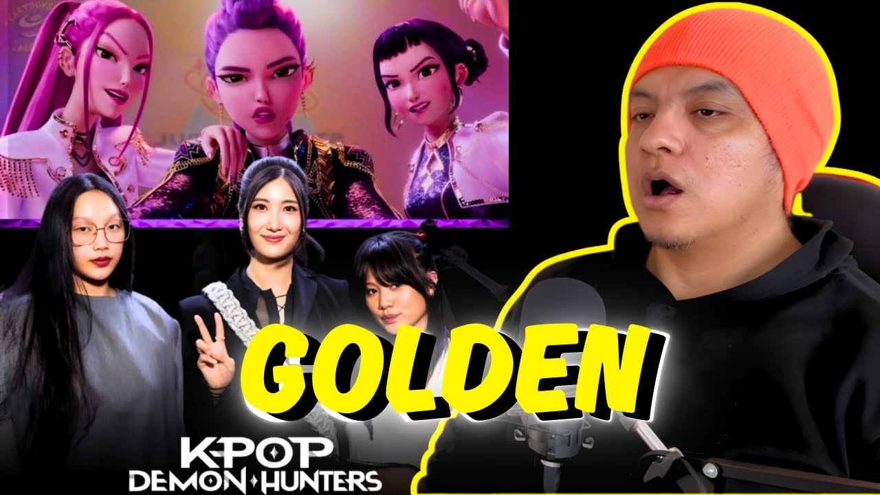 Ejae, Audrey Nuna y Rei Ami (KPOP DEMON HUNTERS) - GOLDEN [Reacción y Comentarios]