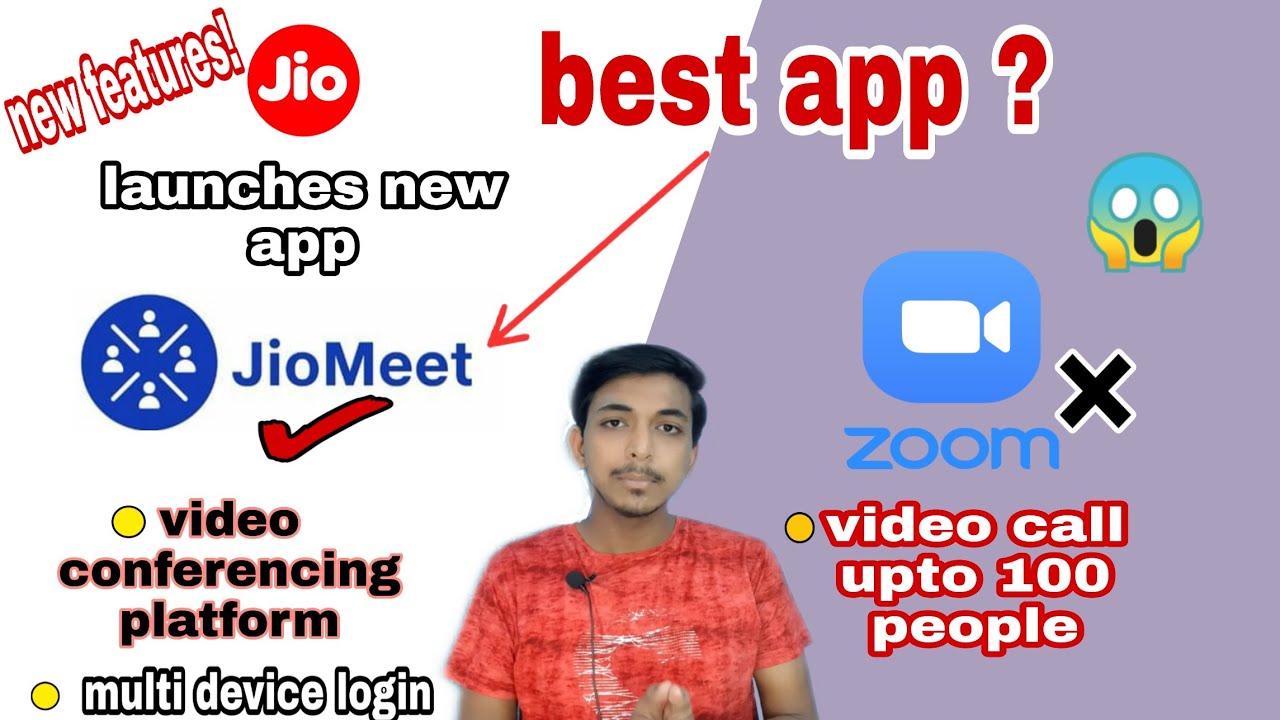 Jio launches news app - jiomeet || jiomeet vs zoom || best video conferencing app || best features||