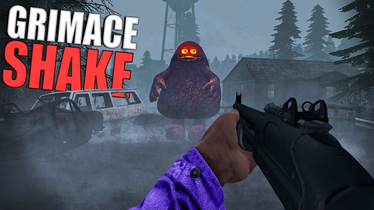 GRIMACE SHAKE Nextbot no Gmod com Mods
