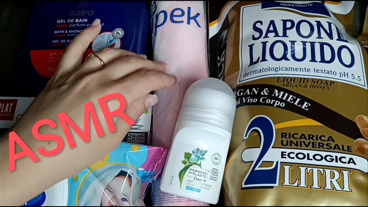 ASMR review products / АСМР обзор продуктов / WHISPER / ШЕПОТ