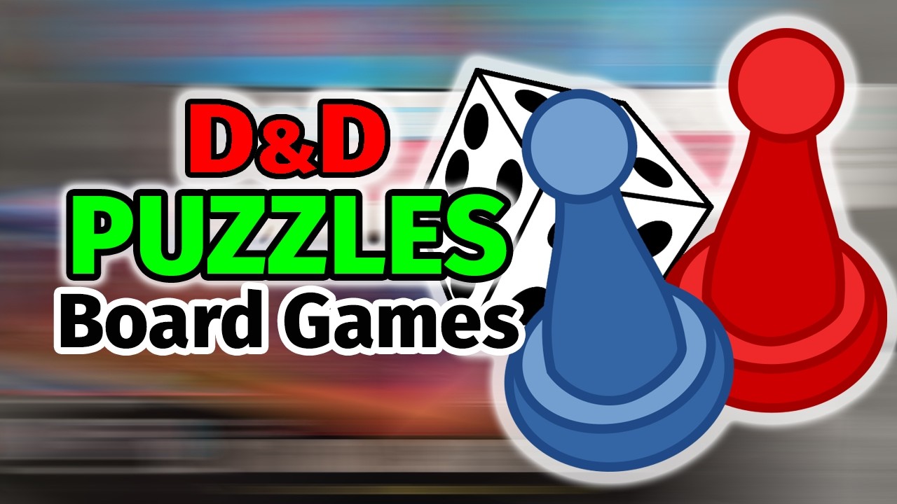 Сможете ли вы определить игровые элементы? Идея для головоломки по D&D.