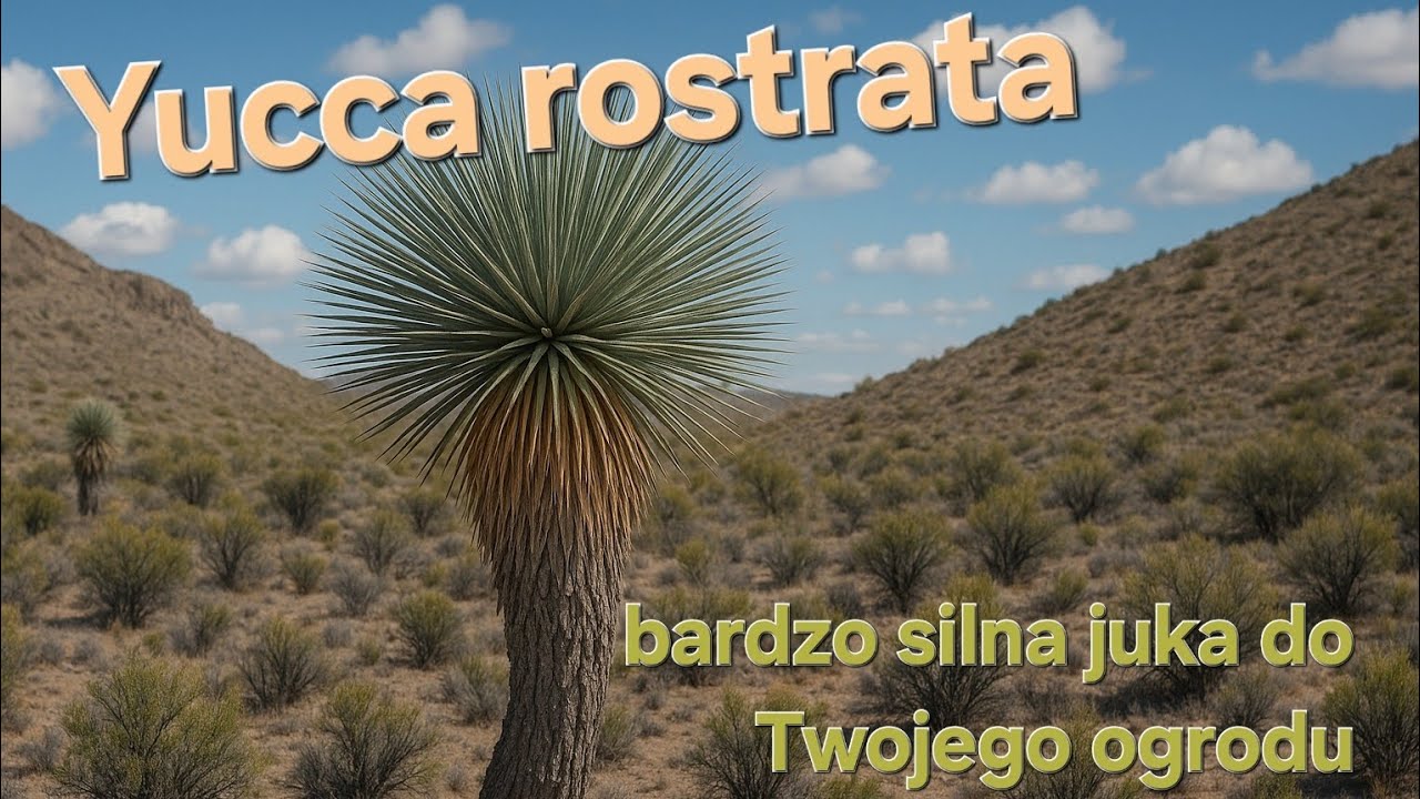 #2 Yucca rostrata - charakterystyka, uprawa, odmiany, zalety