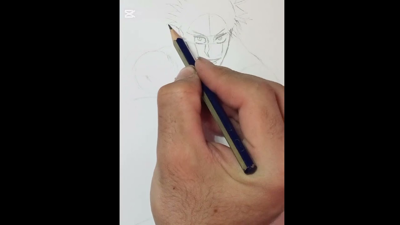 Drawing Satoru Gojo - step by step - Jujutsu kaisen
