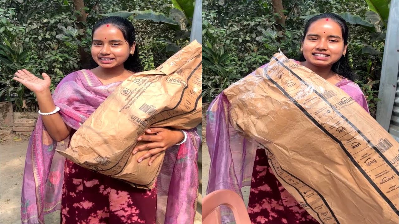 Amazon থেকে অটোতে করে বড় Parcel আসলো। Parcel Unboxing