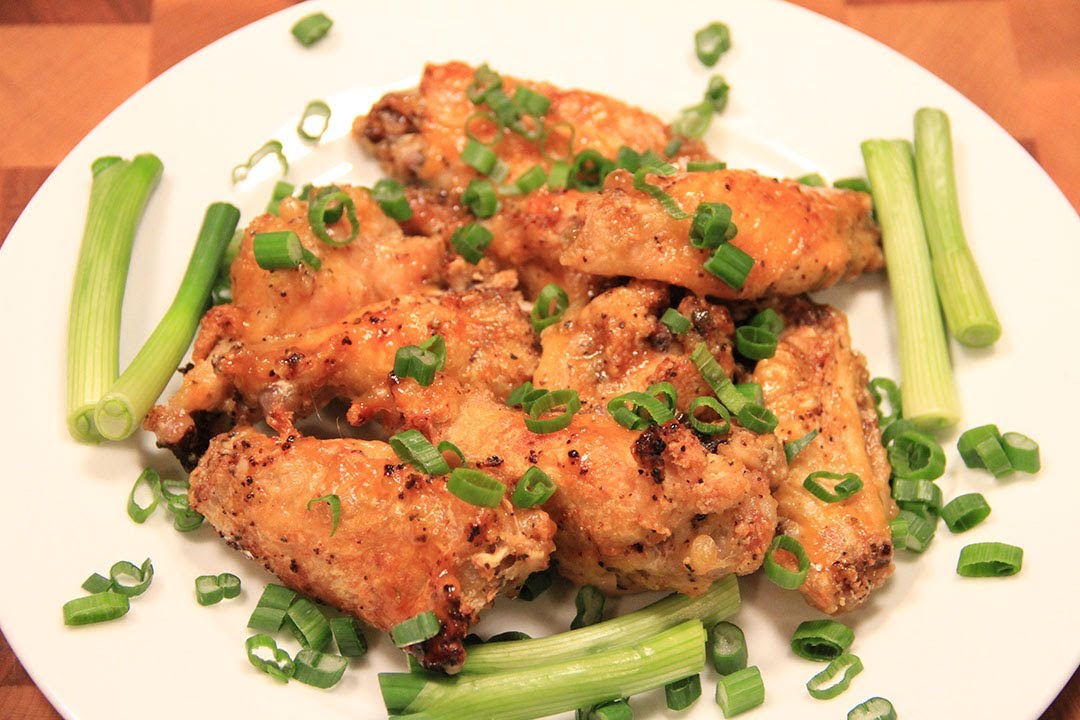 Crispy Hot Wing Recipe - Mango and Habanero Chicken Wings