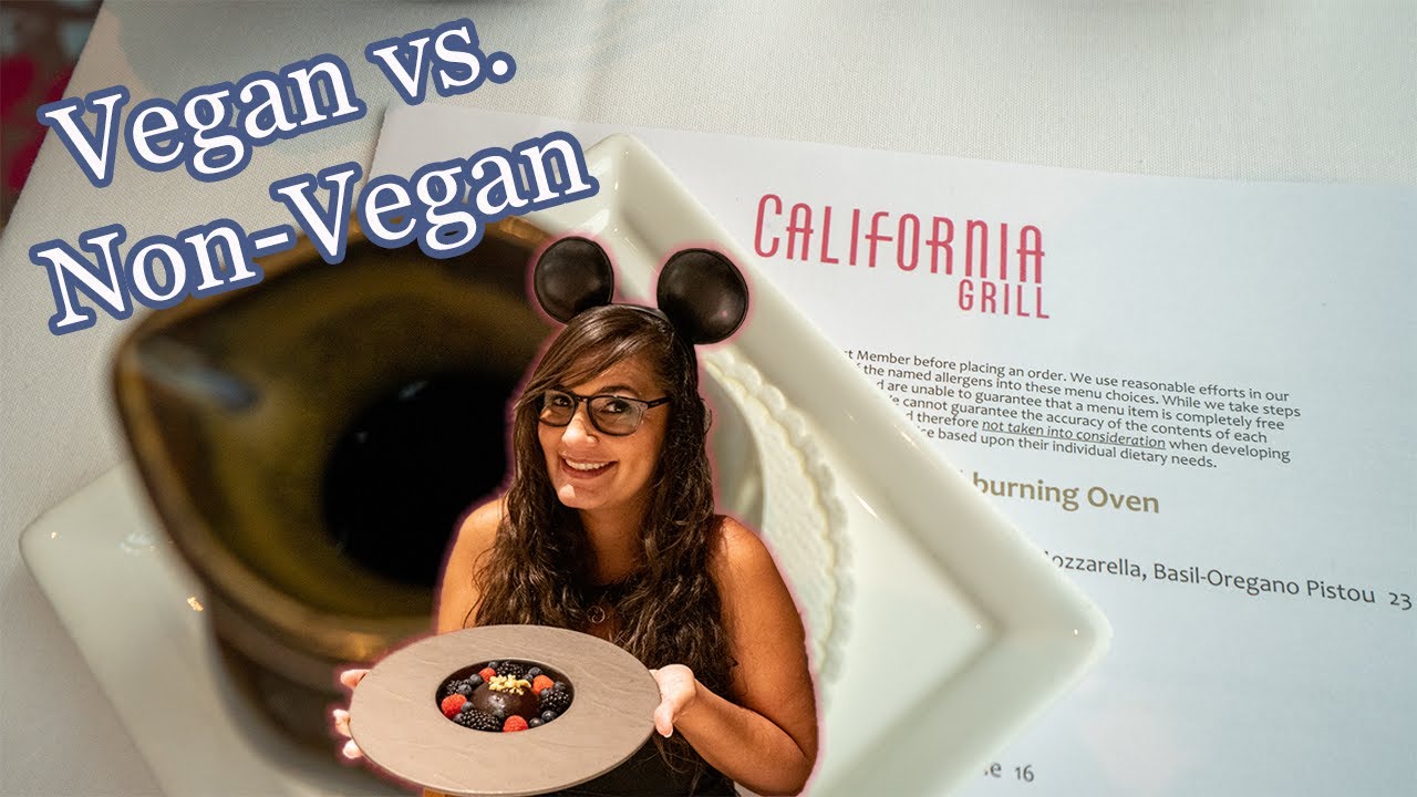 California Grill Re-opened | Vegan & non-vegan Dinner food review | Disney's Contemporary Resort