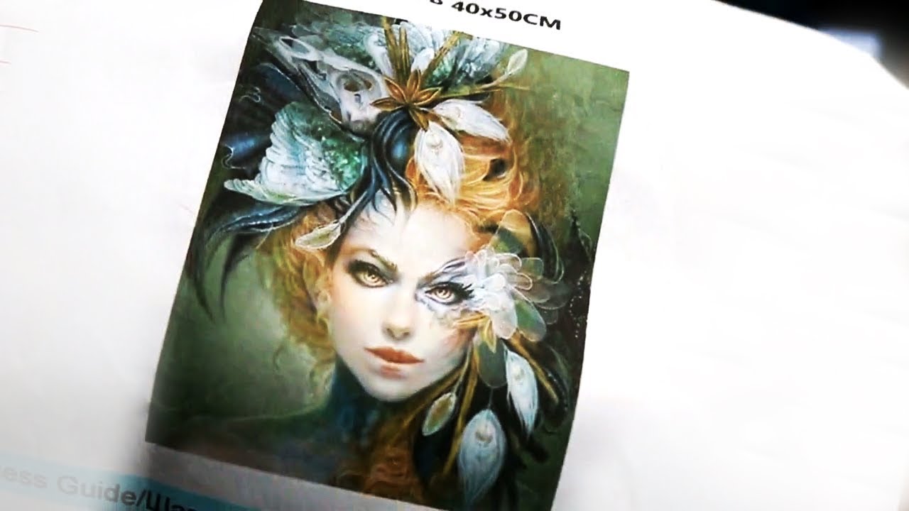 Diamond Painting Deutsch Sophie Beauty Aliexpress Unboxing, Review und Tipps lange Version