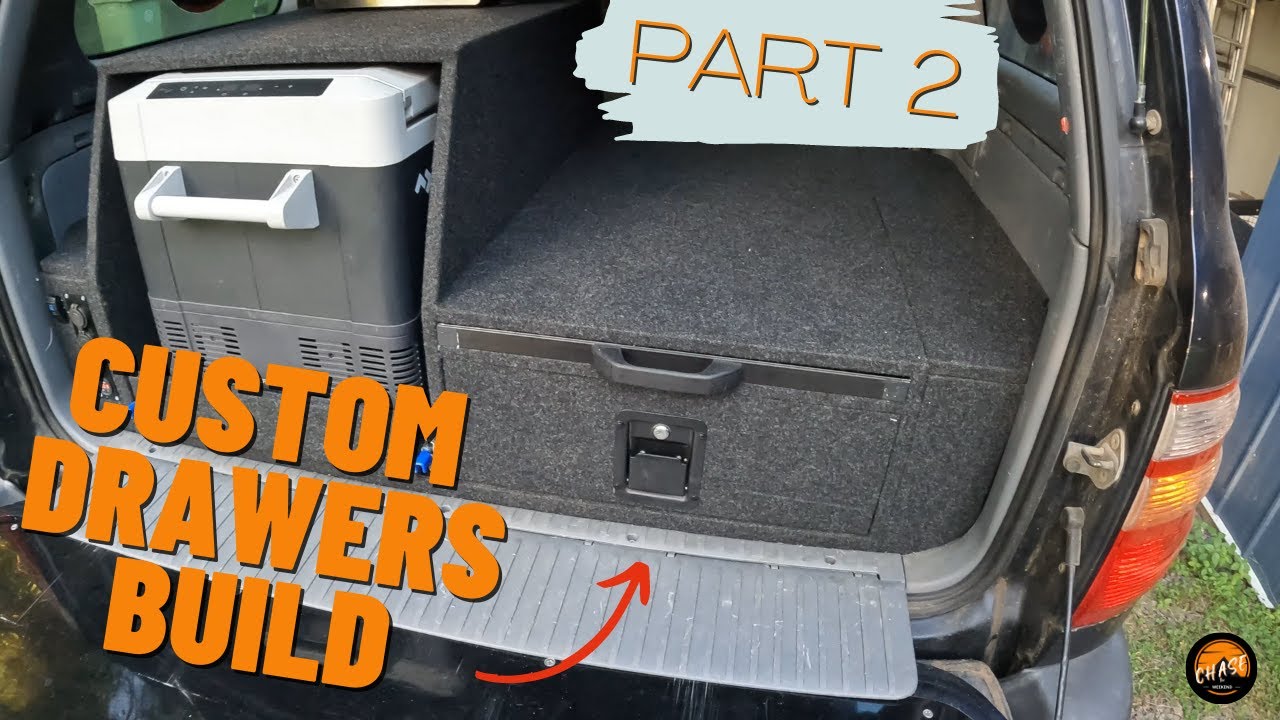 DIY OVERLAND Rear 4x4 Drawers Part 2