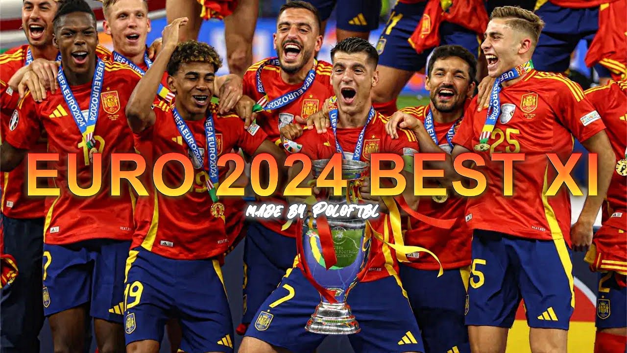 THE EURO 2024 BEST XI 👀🔥#shorts #trending #funny #viral