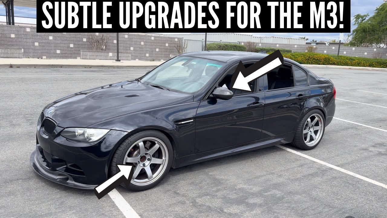 IMPROVING THE EXTERIOR OF THE E90 M3! | 2011 BMW M3 (E90) Build @abc.garage