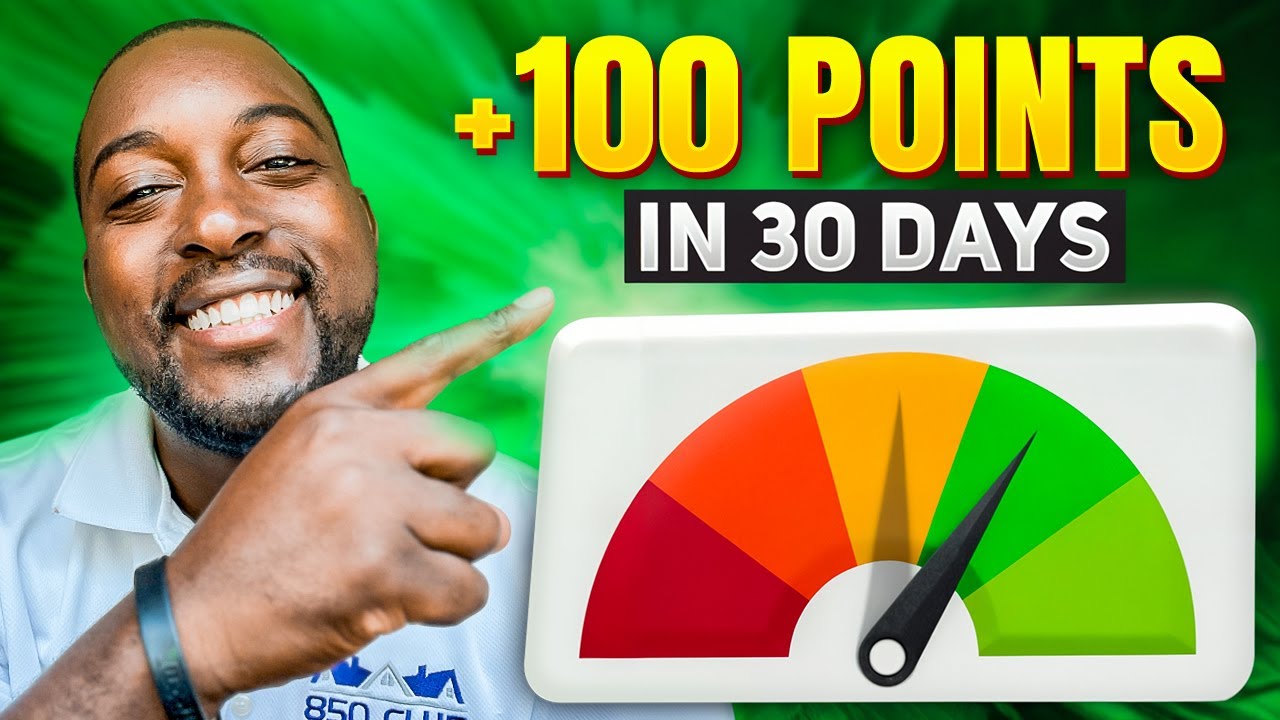 How To Increase Your Credit Score 100 Points In 30 Days