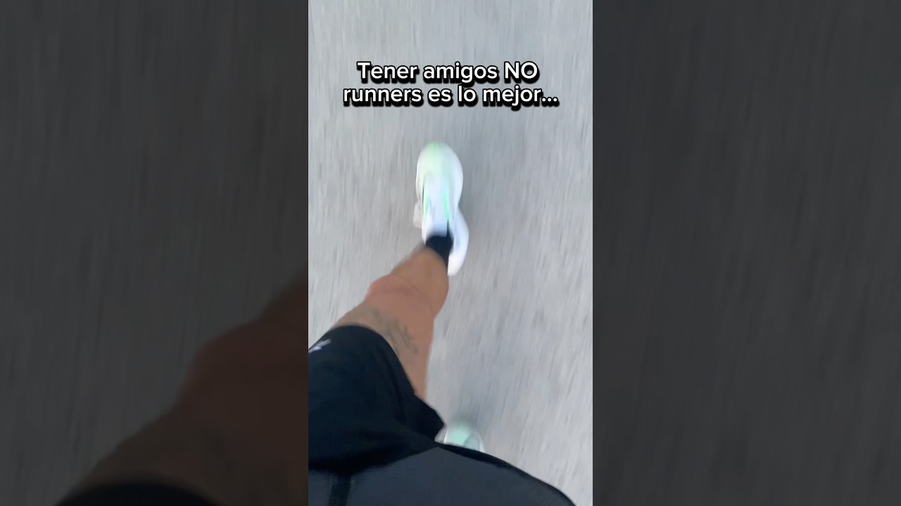 Pobres amigos NO runners 😅#runner #deporte #running #correr #shorts