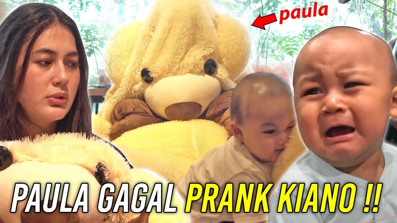 PAULA MASUK KE BONEKA TEDDY BEAR ‼️ REAKSINYA KIANO DILUAR DUGAAN ‼️