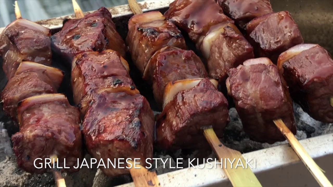 The Bincho Grill. Yakitori - Kushiyaki Charcoal Grill Japanese Style for Robata, BBQ Binchotan Coals
