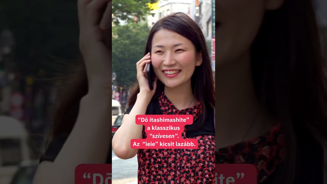 🇯🇵 K&ouml;sz&ouml;n&ouml;m jap&aacute;nul - mikor melyik kifejez&eacute;st haszn&aacute;ld? #japanese #learnjapanese #berlitz
