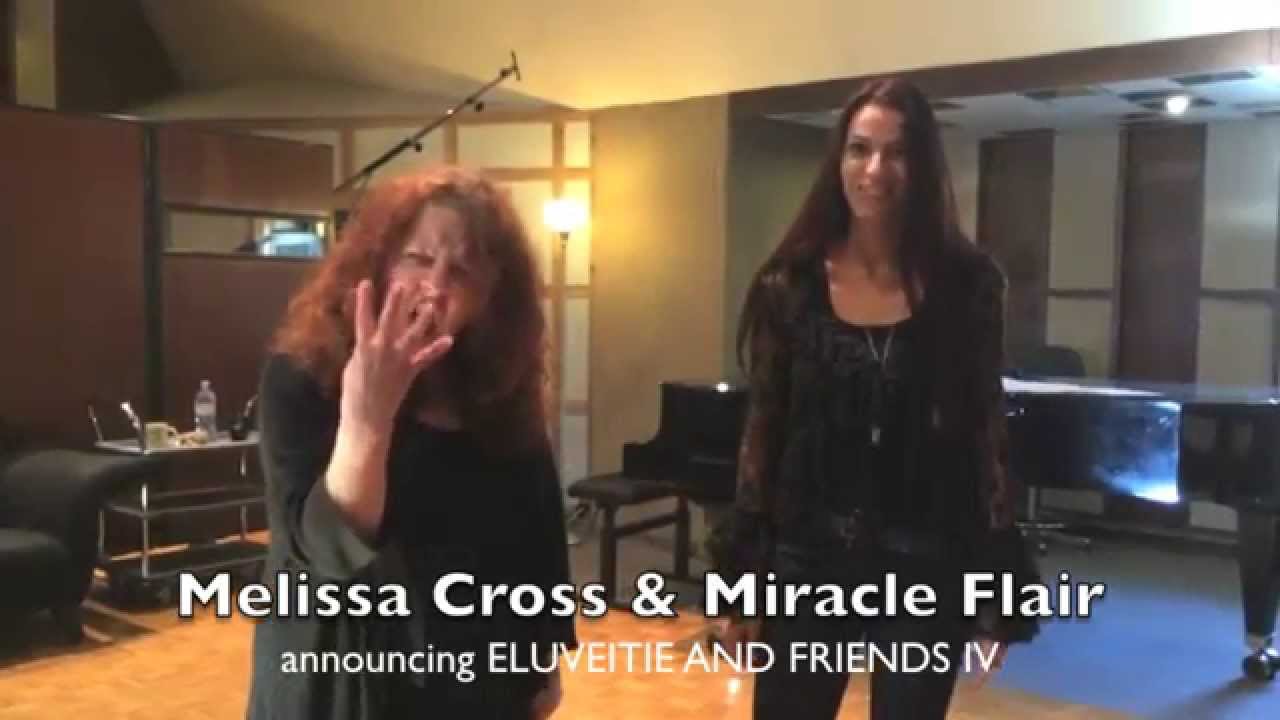 Melissa Cross & Miracle Flair announcing ELUVEITIE AND FRIENDS IV