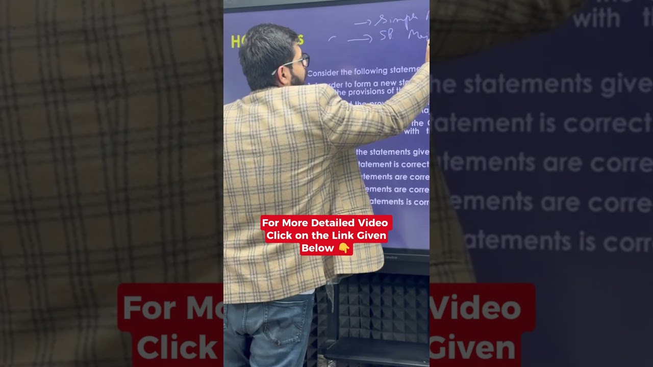 Polity Question You Should Never Miss | HCS Exam | Abhinav Sir | HCS Coaching | 9700796000