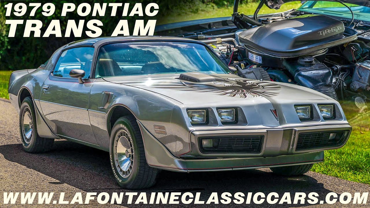 1979 Pontiac Trans Am 10th Anniversary 4-ступенчатая