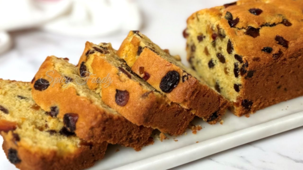 Easy Fruit Cake Recipe | Simple And Very Tasty!