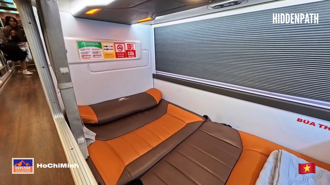 🇻🇳Overnight Sleeper Bus from Ho Chi Minh City to Nha Trang 🇻🇳