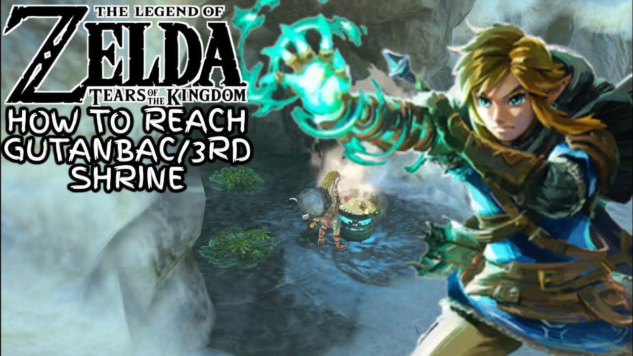 HOW TO REACH GUTANBAC/3RD SHRINE! Zelda Tears Of The Kingdom Pit/Bottomless Cave [Great Sky Island]