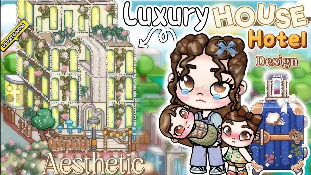 Hotel Room Design | AVATAR WORLD (DESIGN IDEAS) AESTHETIC  | HOUSE ideas for Mother 👨‍🍼2 child's 🧸