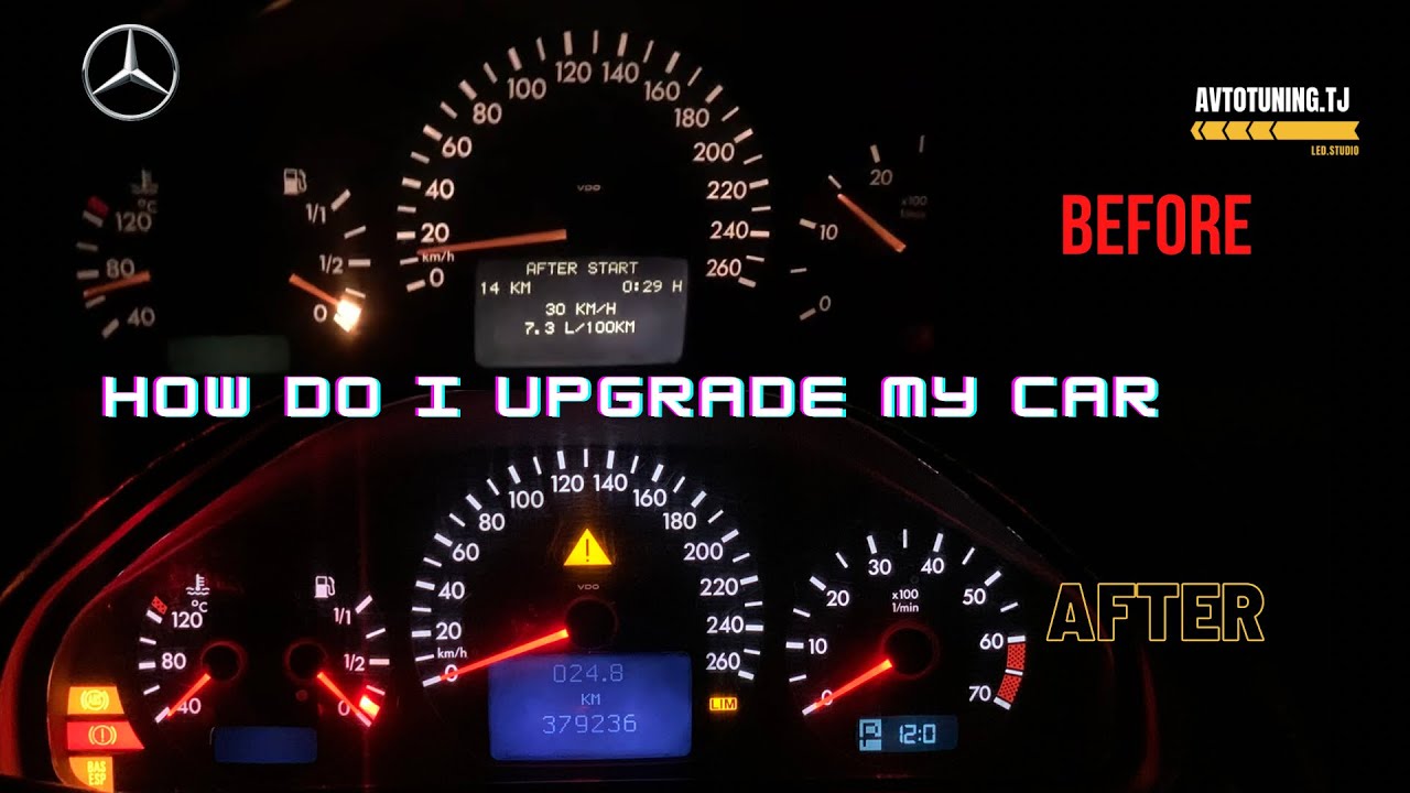 Mercedes W210 Tuning | LED Tuning Project. How its Made