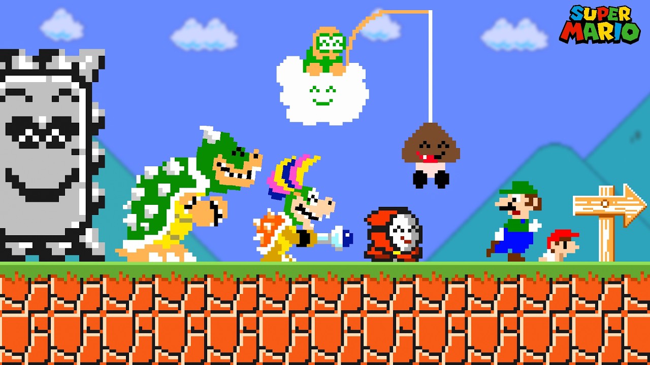 When Enemies Felt Soft for Tiny Mario in Super Mario Bros.