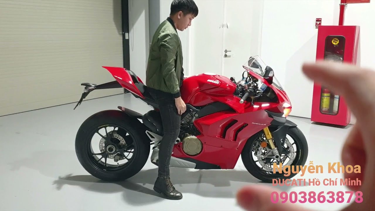 KHOA DUCATI HCM | Panigale V4 S 2021 đầu tiên Việt Nam Gần 1 tỷ đồng