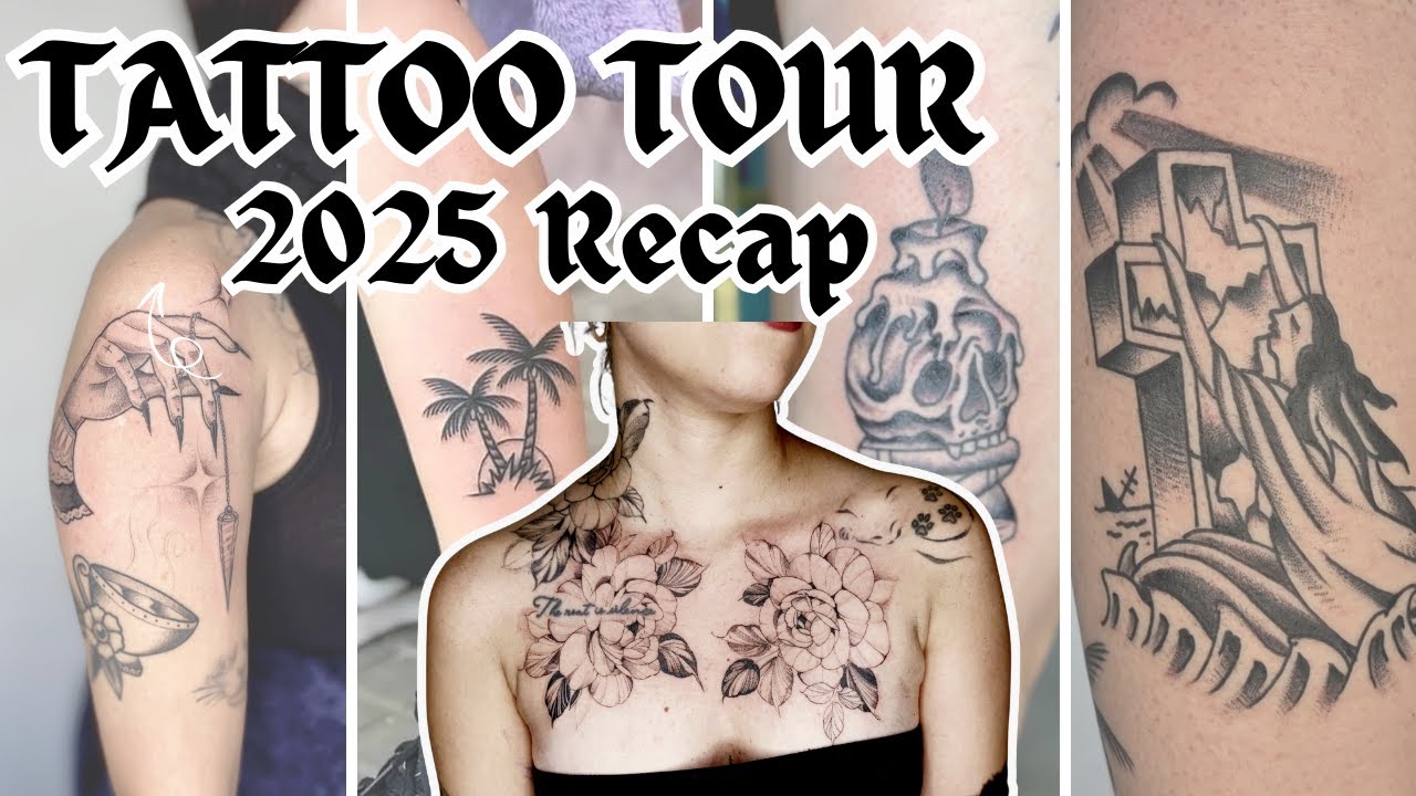 2025 TATTOO RECAP + 2026 TATTOO IDEAS | TATTOO TOUR 🖤