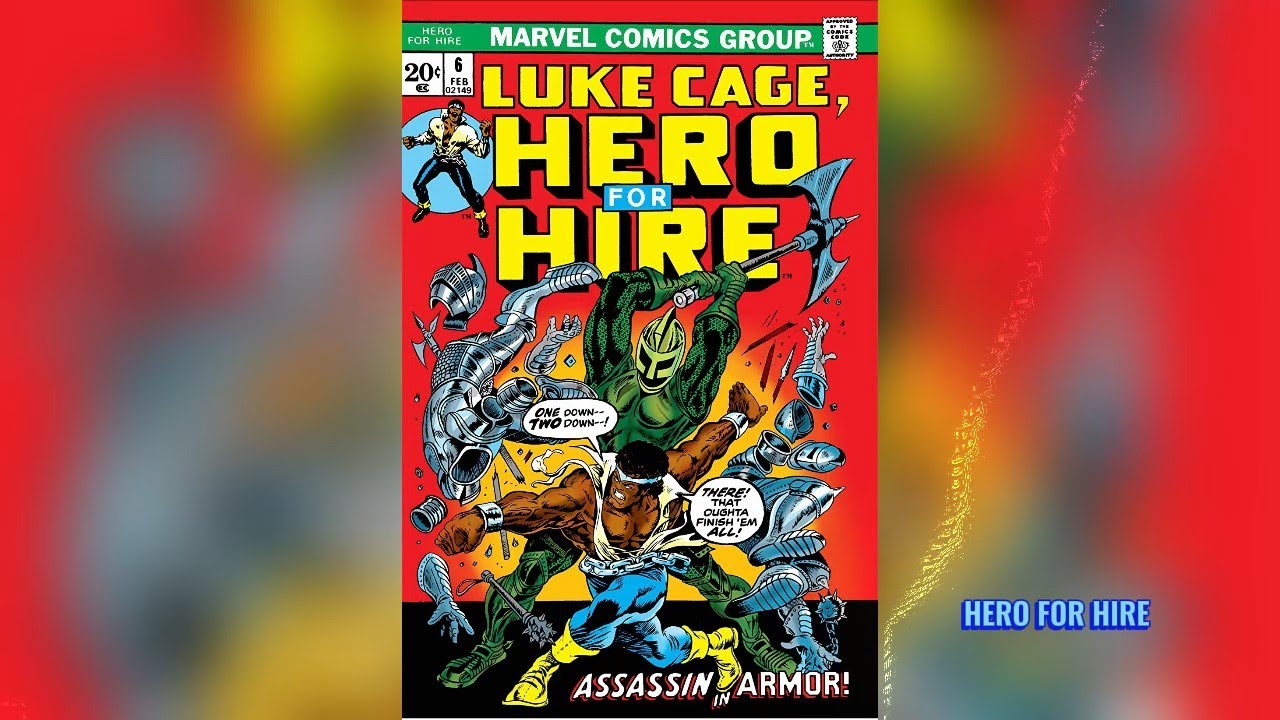 История Marvel Comics: Герой по найму № 6 (февраль 1973 г.) 