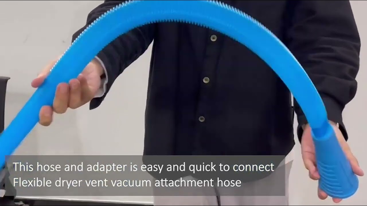 Sealegend 2 Pieces Dryer Vent Cleaner Kit, Dryer Lint Vacuum Attachment