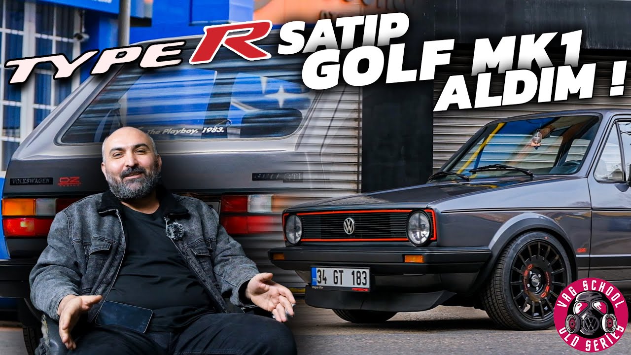 Honda Ep3 Type-R'ı Satıp Golf MK1 GT Aldım ! | VW Golf MK1 GT 1983 [4K]