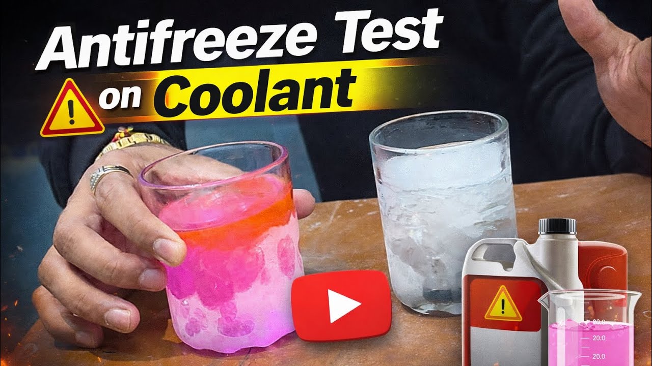 AntiFreezing Test On Engine Coolant | Why you should not use the Water | Turbotinker Riyank 