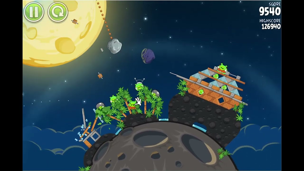 ANGRY BIRDS SPACE LEVEL 25