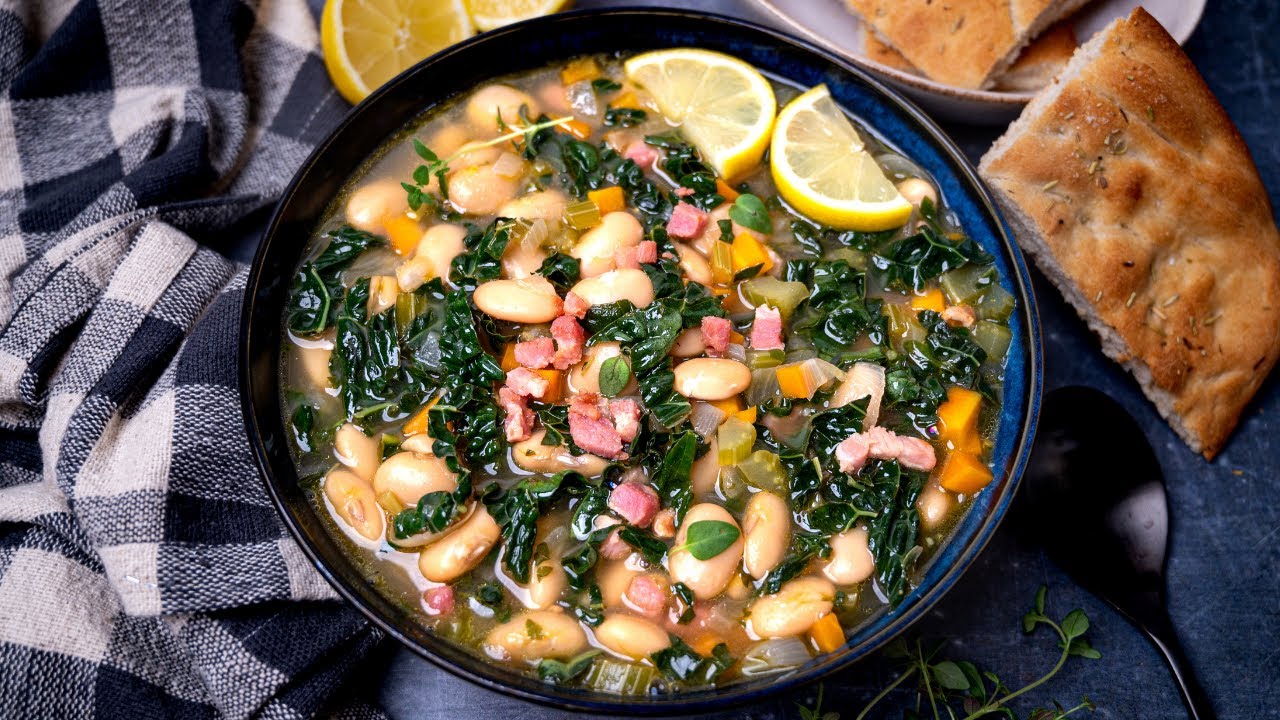 Butter Bean Soup with Bacon