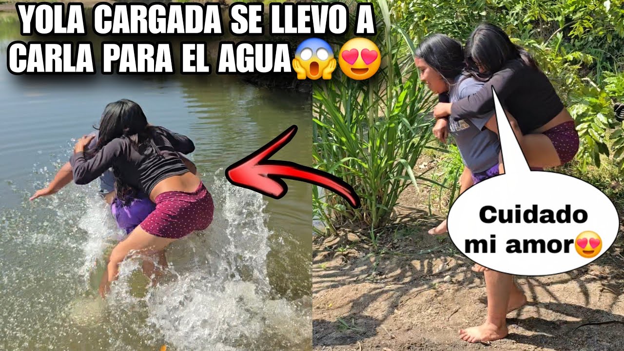 Santo Dios YOLA y CARLA Sufr3n Tremendo Accid3nte Por Met3rse Al Rio😱🚨Vean Que Gran Golp3 Fue🫢