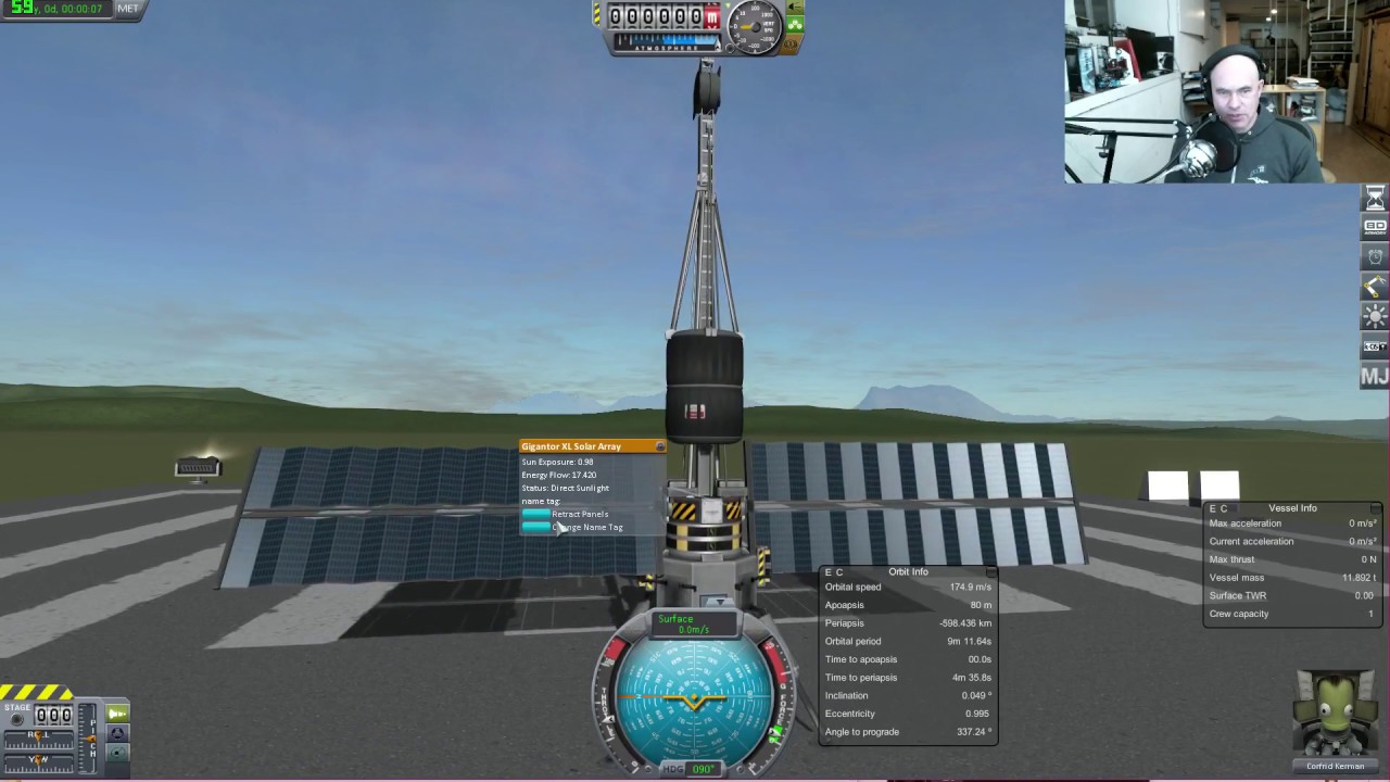 Inertialess Gyro Drive Lifting Off From Planet